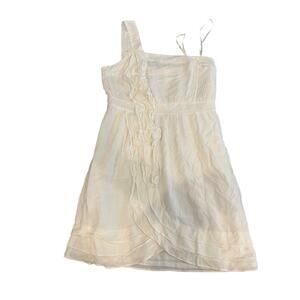 WHITE‎ DRESS BCBG MAX AZRIA Women's White Dress SIZE 6 (shadow In Photos) Summer